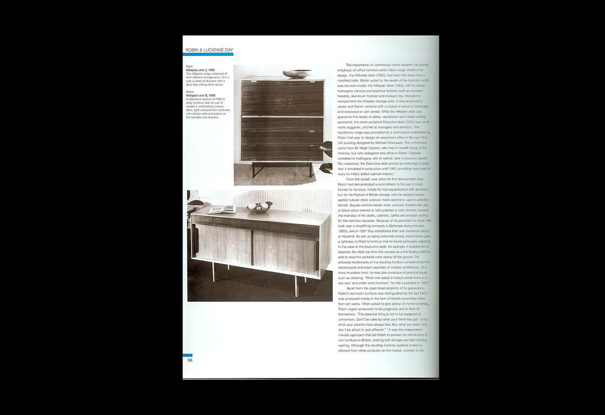 Robin Day, Hilleplan writing desk, 1952, Robin day
