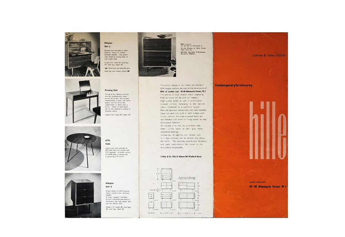 Robin Day, Hilleplan writing desk, 1952