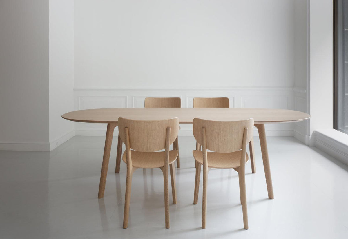Roundish Chair | Wood, Naoto fukasawa, Maruni