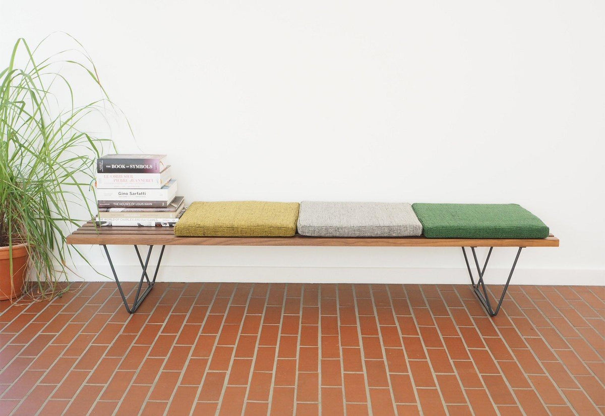 Slatted Bench cushion, Gerd hay-edie, Mourne textiles