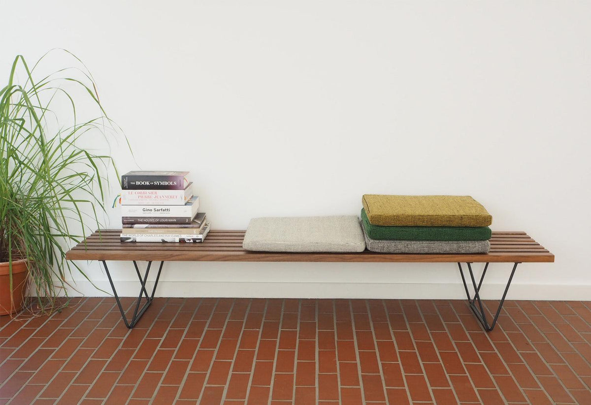 Slatted Bench cushion, Gerd hay-edie, Mourne textiles