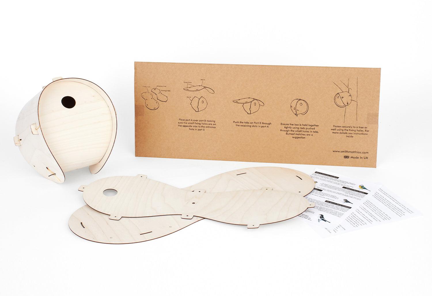 Flat Pack Bird House twentytwentyone