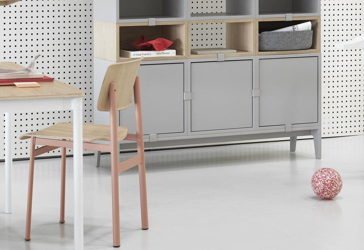 Stacked Shelving with Door, Jds architects, Muuto