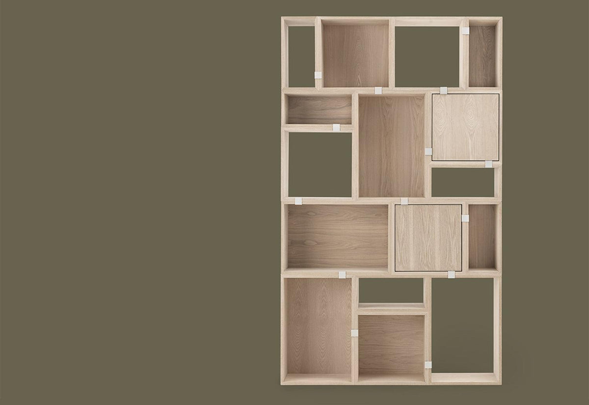 Stacked Shelving with Door, Jds architects, Muuto