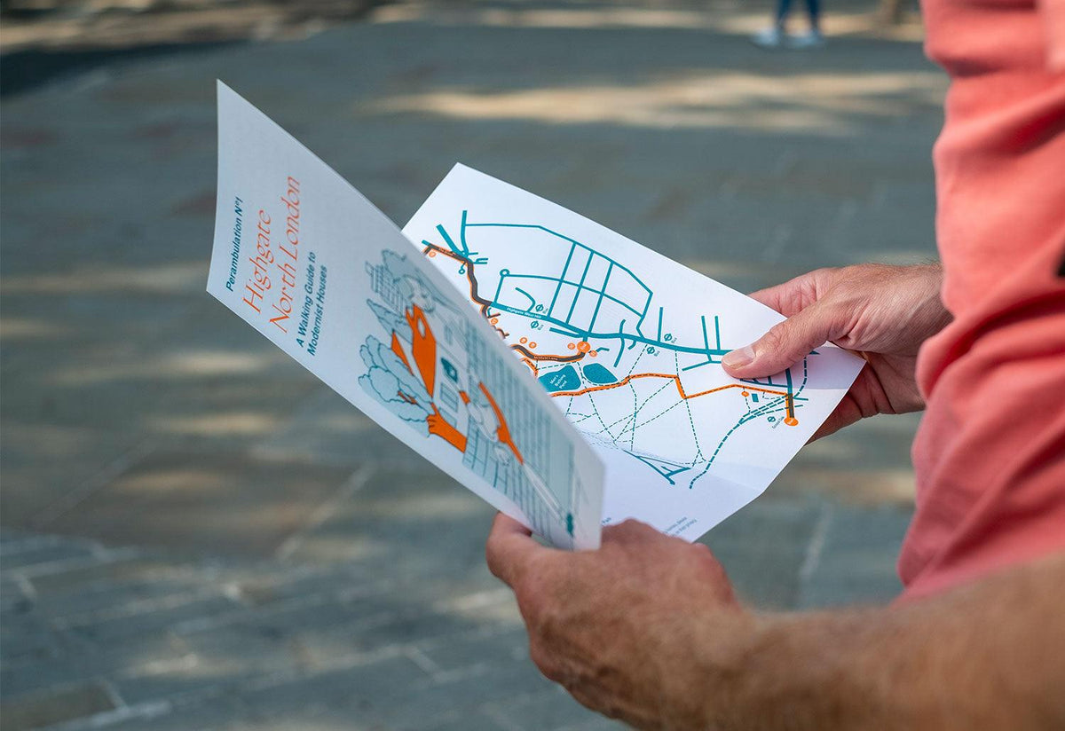 Perambulations North London Walking Guides, Stefi orazi, Stefi orazi studio