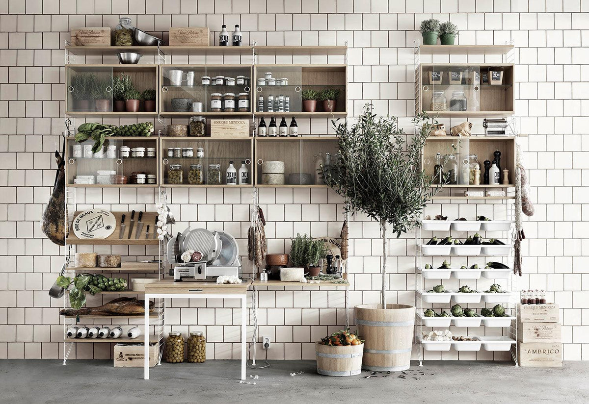 String System | Bowl Shelf, Nisse strinning, String