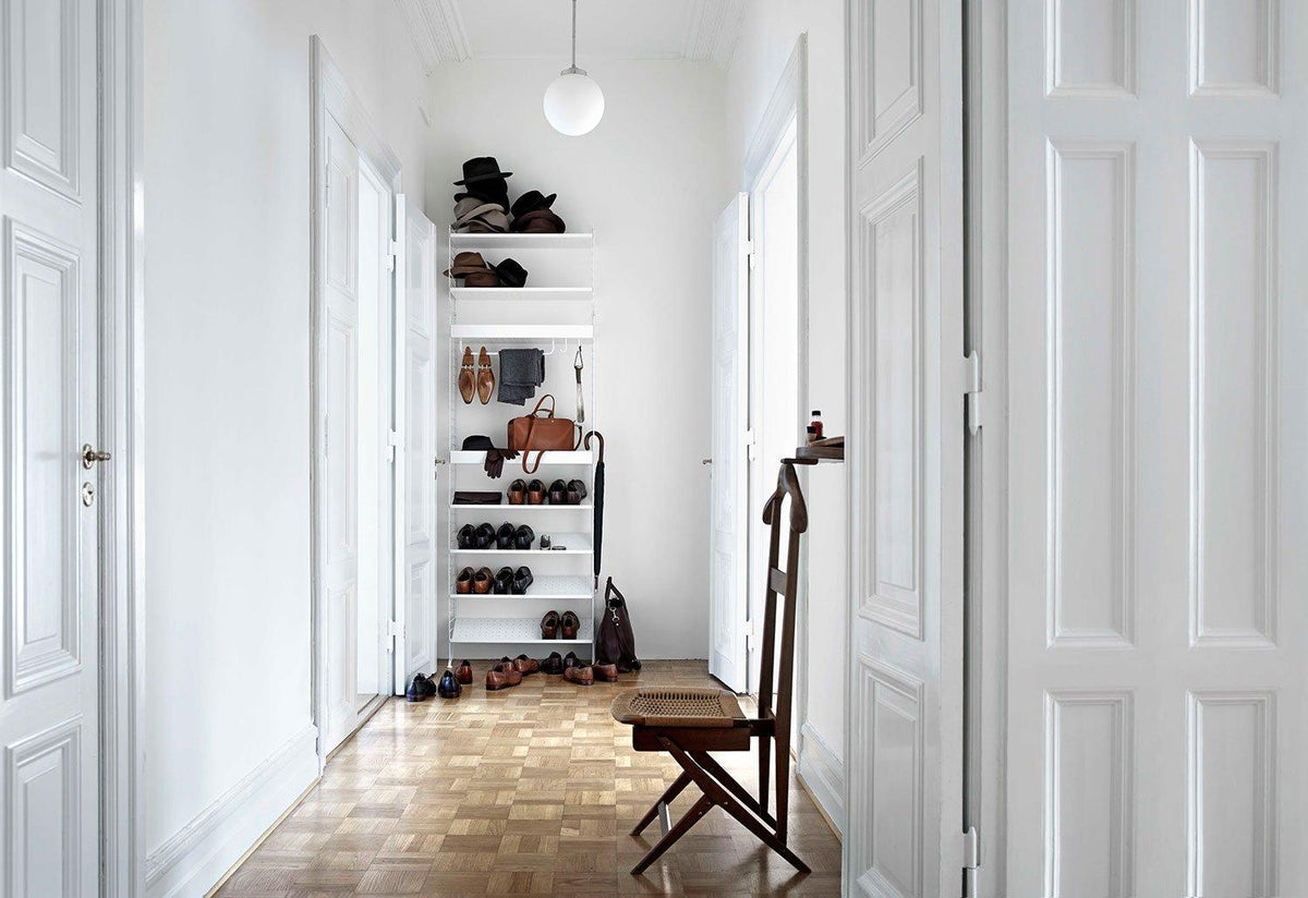 String System Shoe Shelves, Nisse strinning, String