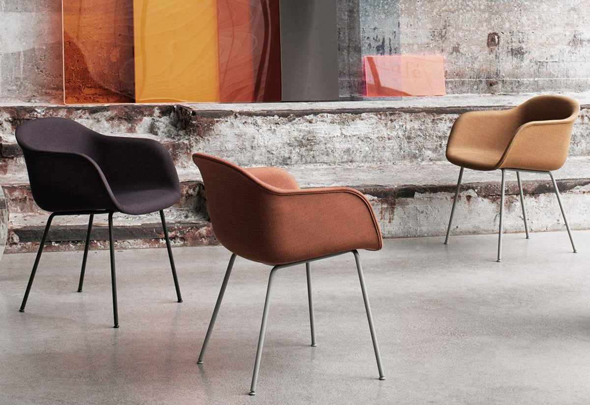 Fiber Armchair Tube | Upholstered, Iskos-berlin, Muuto