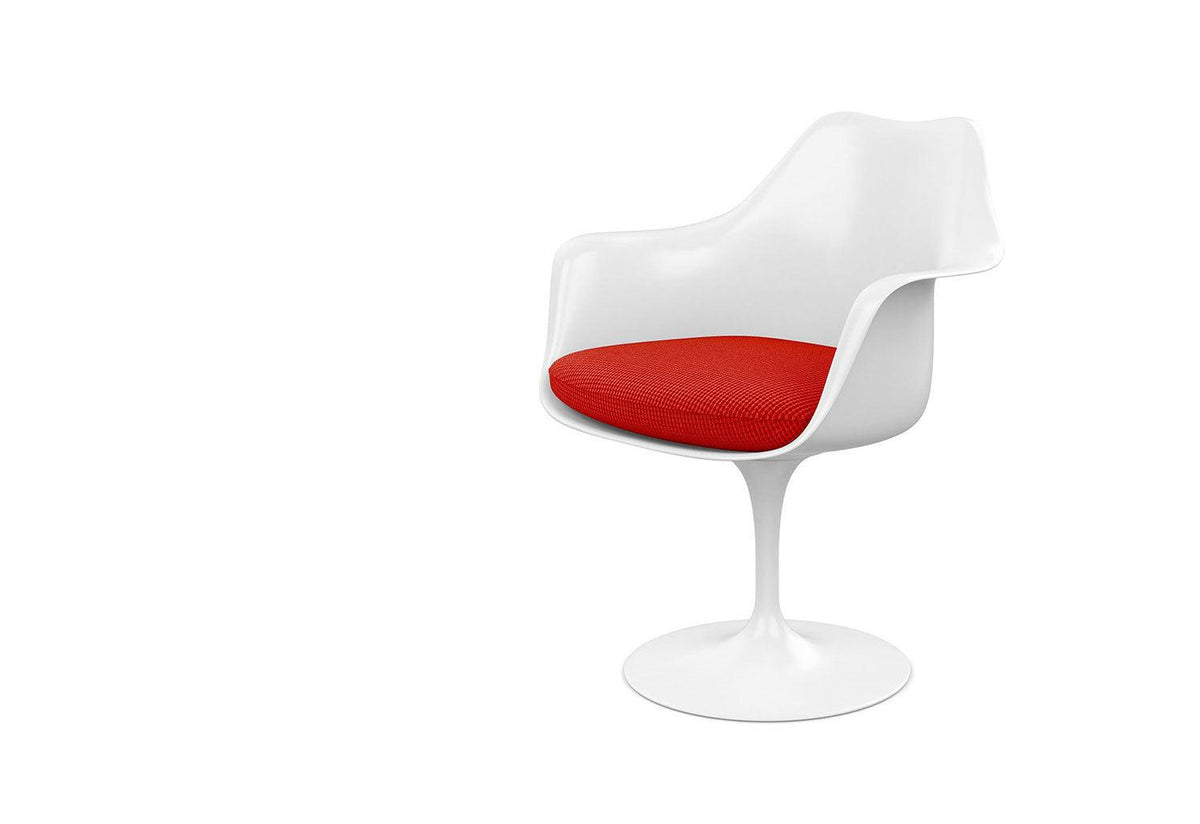 Tulip Swivel Armchair, Upholstered Seat, Eero saarinen, Knoll