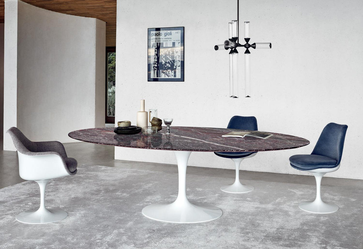 Tulip Dining Table | Oval, Eero saarinen, Knoll