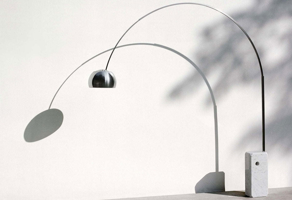 Arco Floor Lamp, Achille castiglioni, Flos
