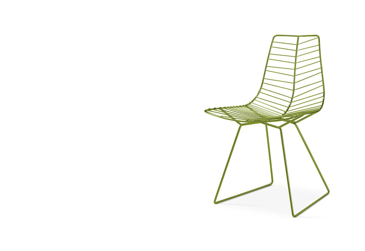 Leaf outdoor sled chair, Lievore altherr molina, Arper
