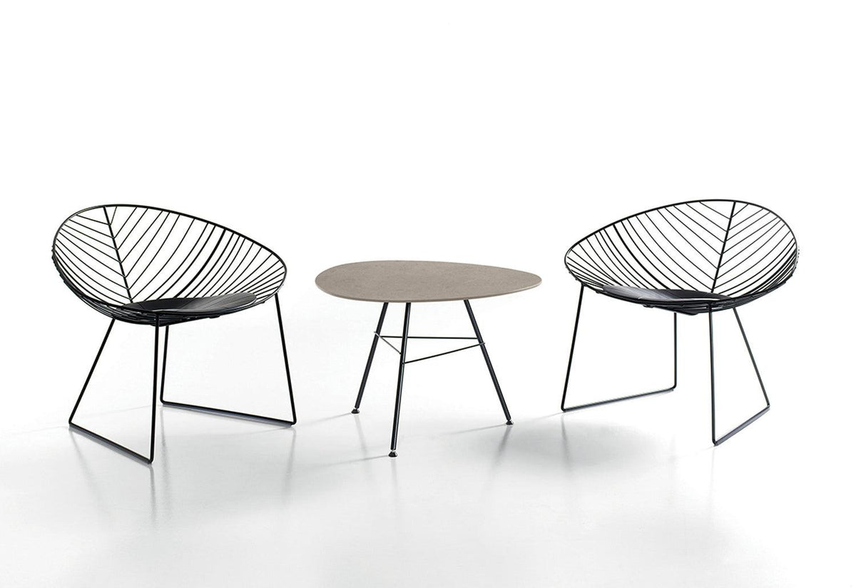 Leaf Outdoor Lounge Chair, Lievore altherr molina, Arper