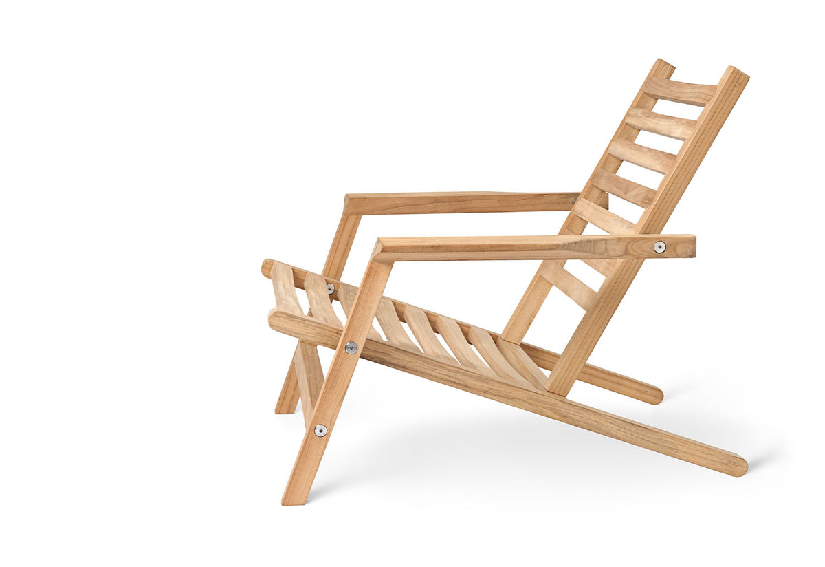 AH603 Outdoor Deck Chair, Alfred homann, Carl hansen and son