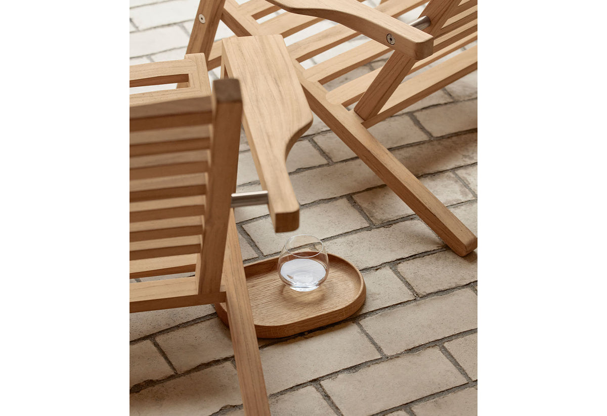 AH603 Outdoor Deck Chair, Alfred homann, Carl hansen and son
