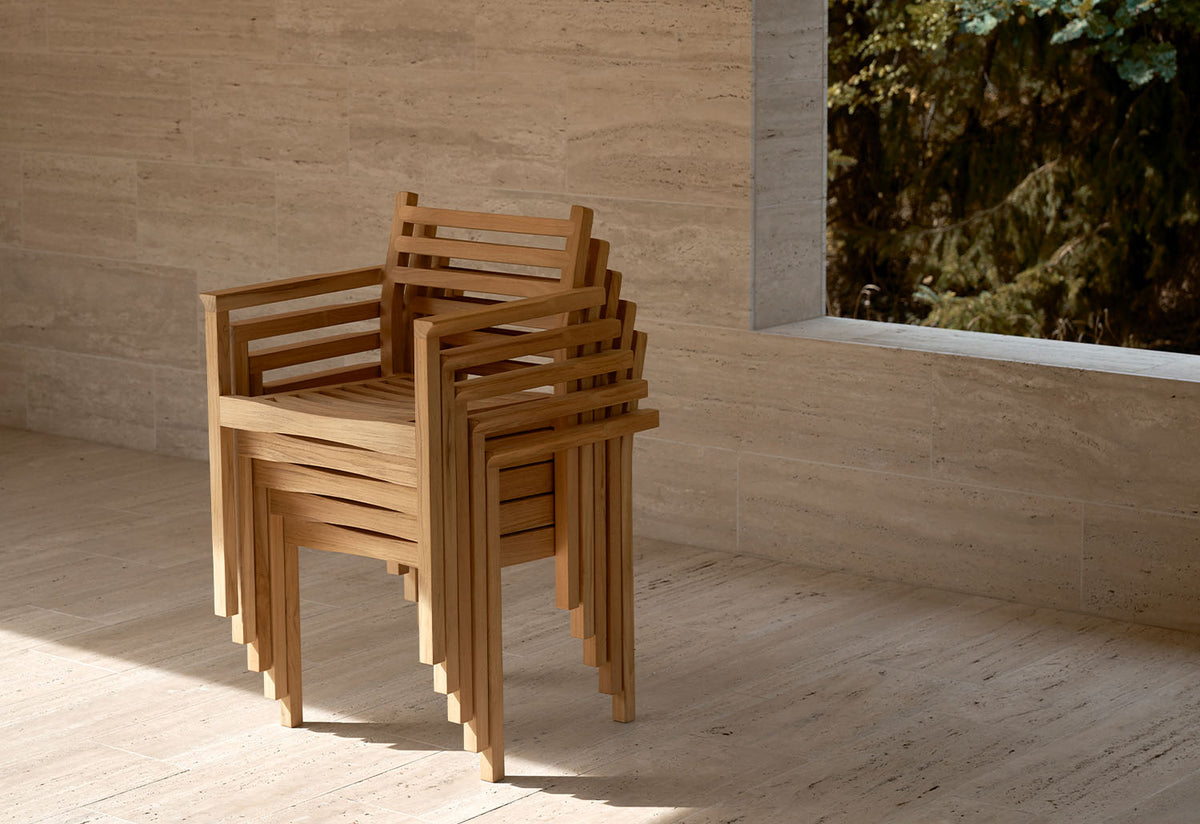 AH502 Outdoor Dining Armchair, Alfred homann, Carl hansen and son
