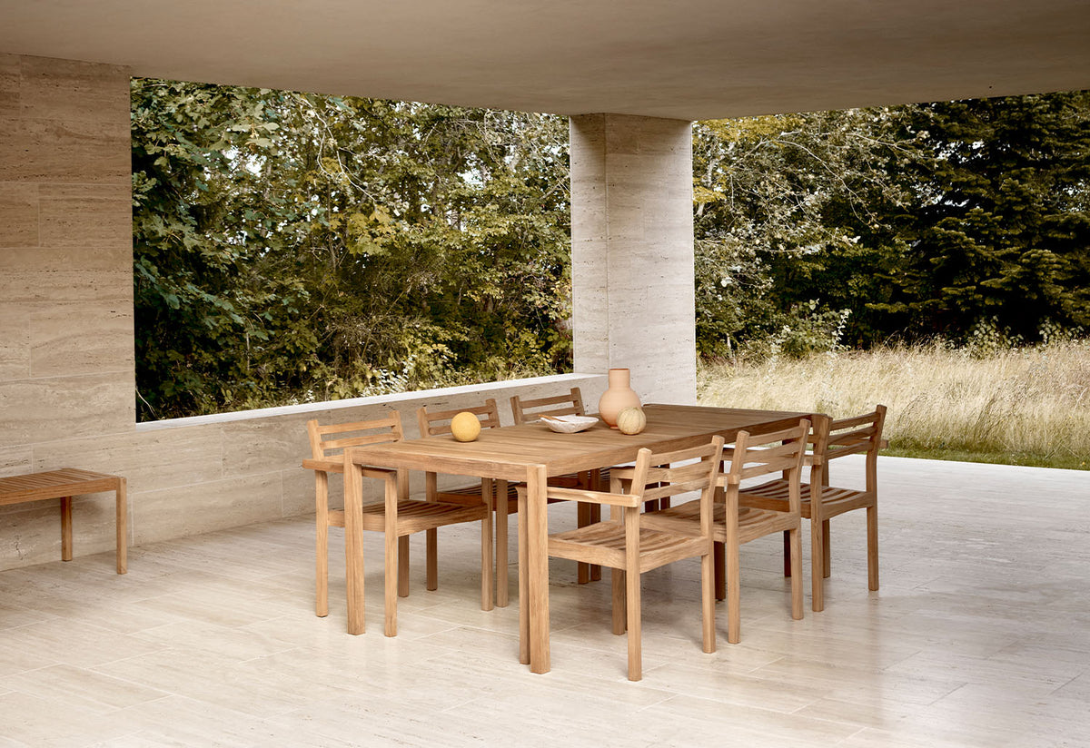 AH502 Outdoor Dining Armchair, Alfred homann, Carl hansen and son