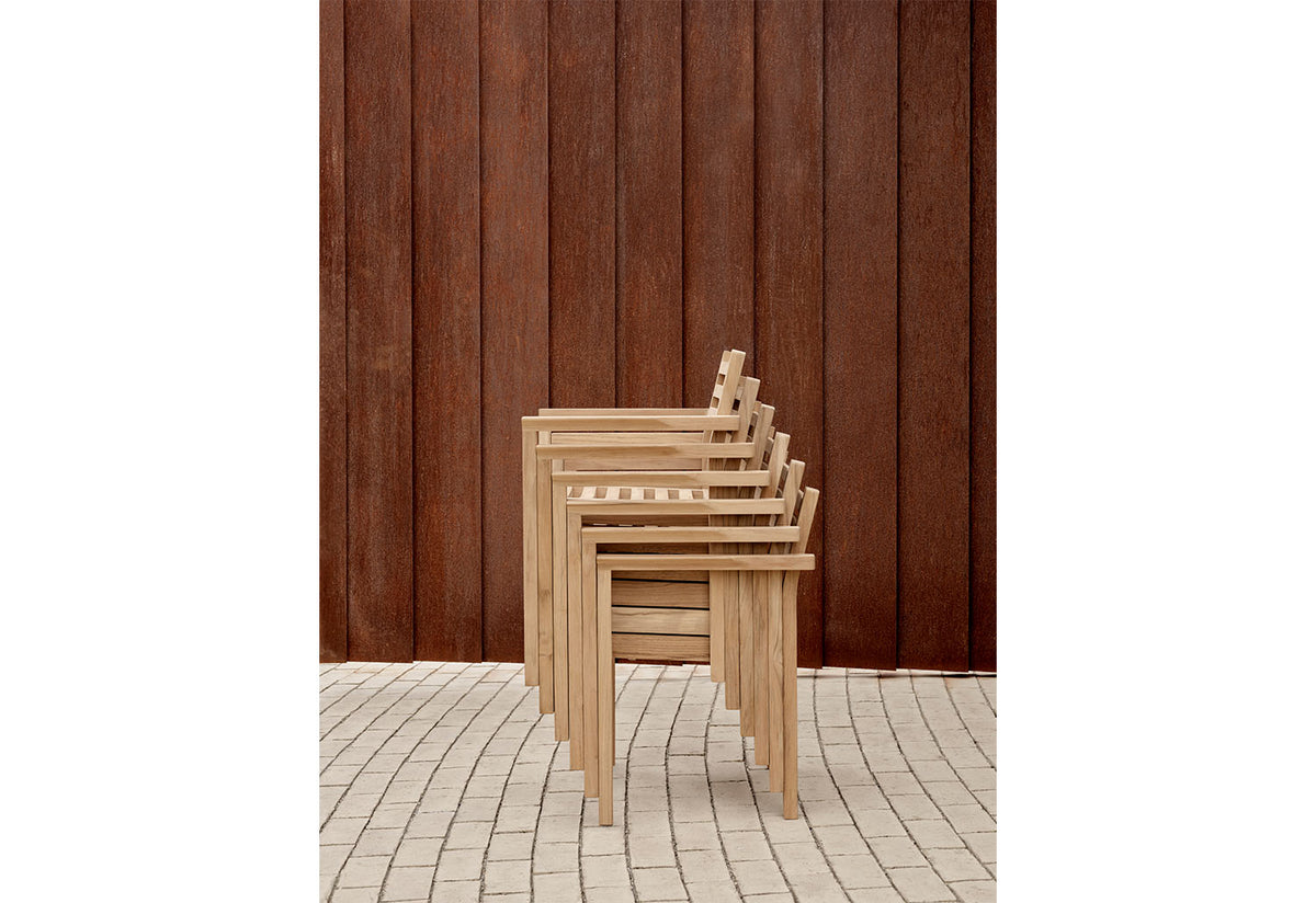 AH502 Outdoor Dining Armchair, 2022, Alfred homann, Carl hansen and son
