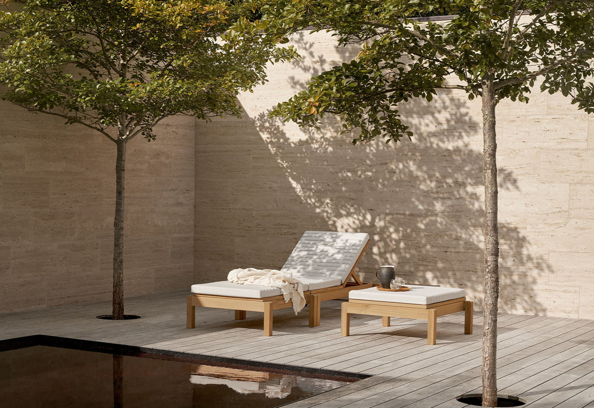 AH604 Outdoor Lounger, Alfred homann, Carl hansen and son