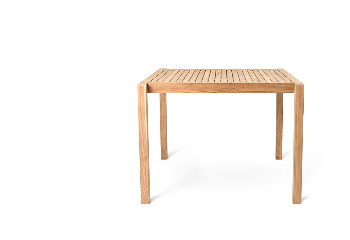 AH902 Square Outdoor Dining Table, Alfred homann, Carl hansen and son