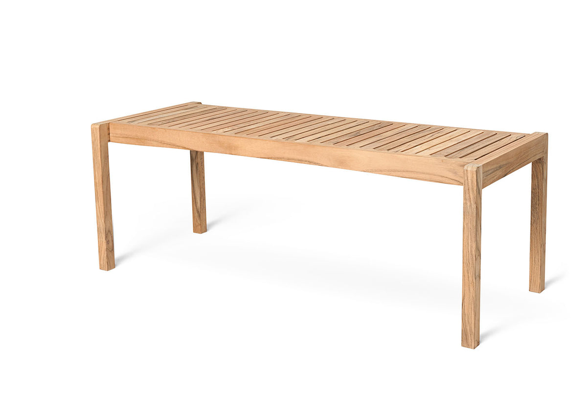 AH912 Outdoor Table Bench, Alfred homann, Carl hansen and son