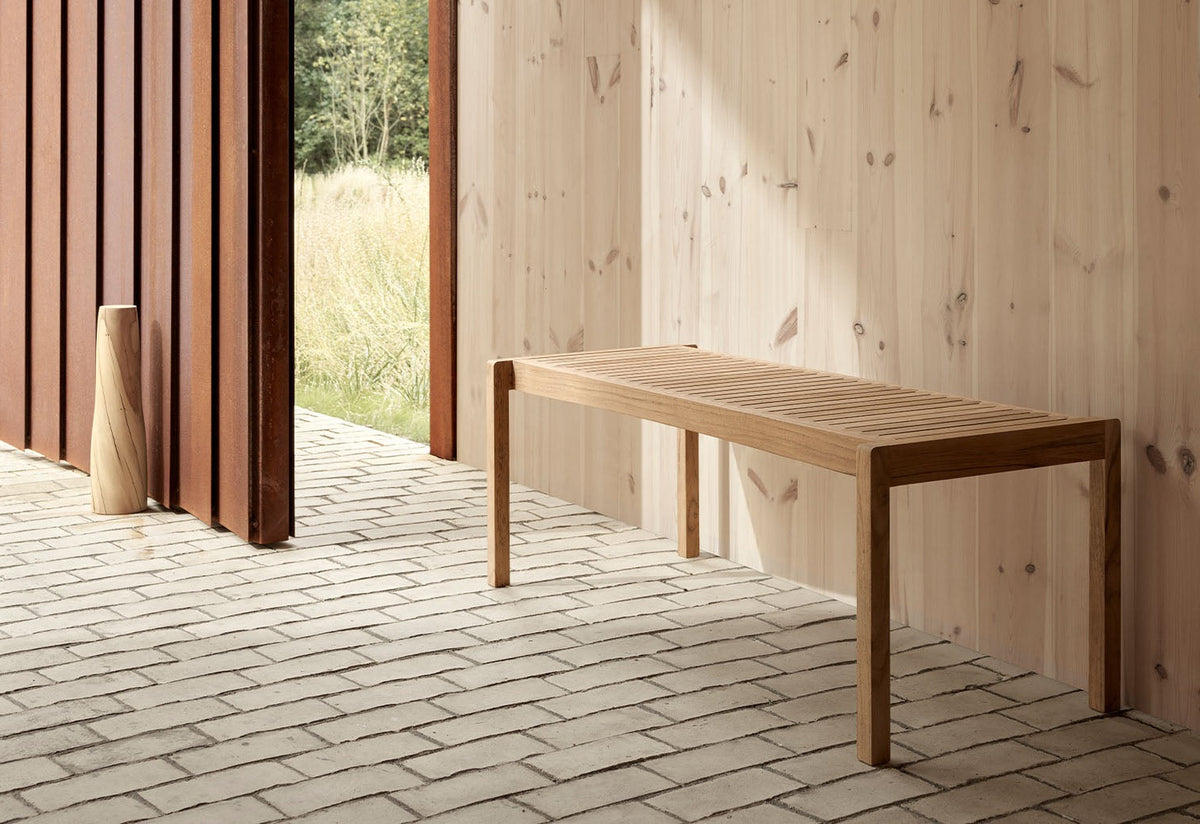 AH912 Outdoor Table Bench, Alfred homann, Carl hansen and son