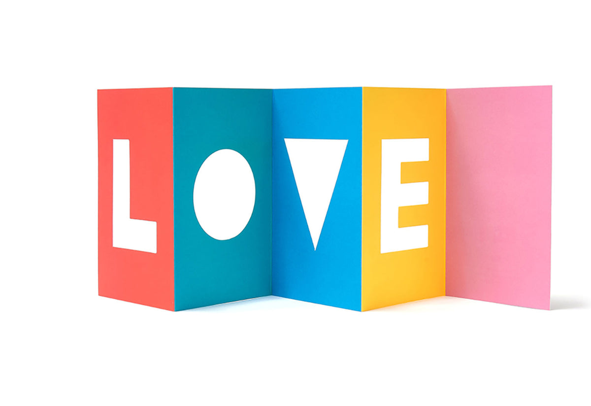 Love folding card, Cut and make, Cut and make