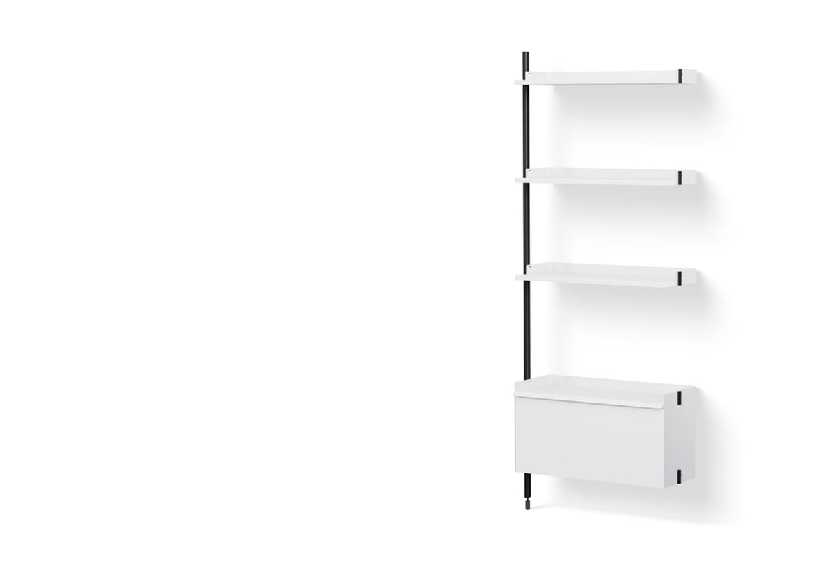 Pier Shelving System Add-Ons - Flat Shelves, Ronan and erwan bouroullec, Hay