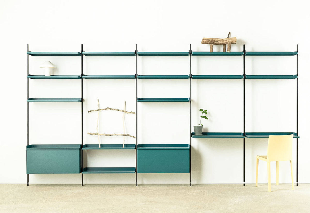 Pier Shelving System Add-Ons - Flat Shelves, Ronan and erwan bouroullec, Hay