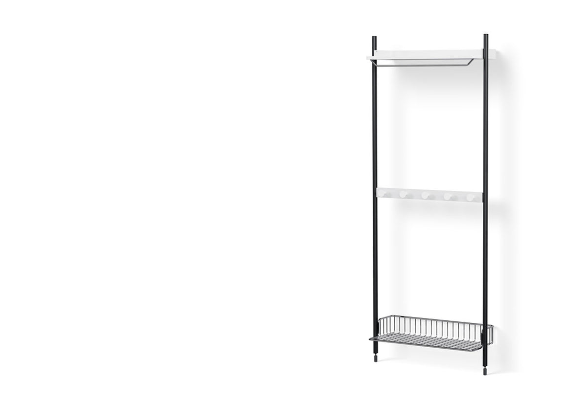 Pier Shelving System, Combination 1041 - 1 Column, Ronan and erwan bouroullec, Hay