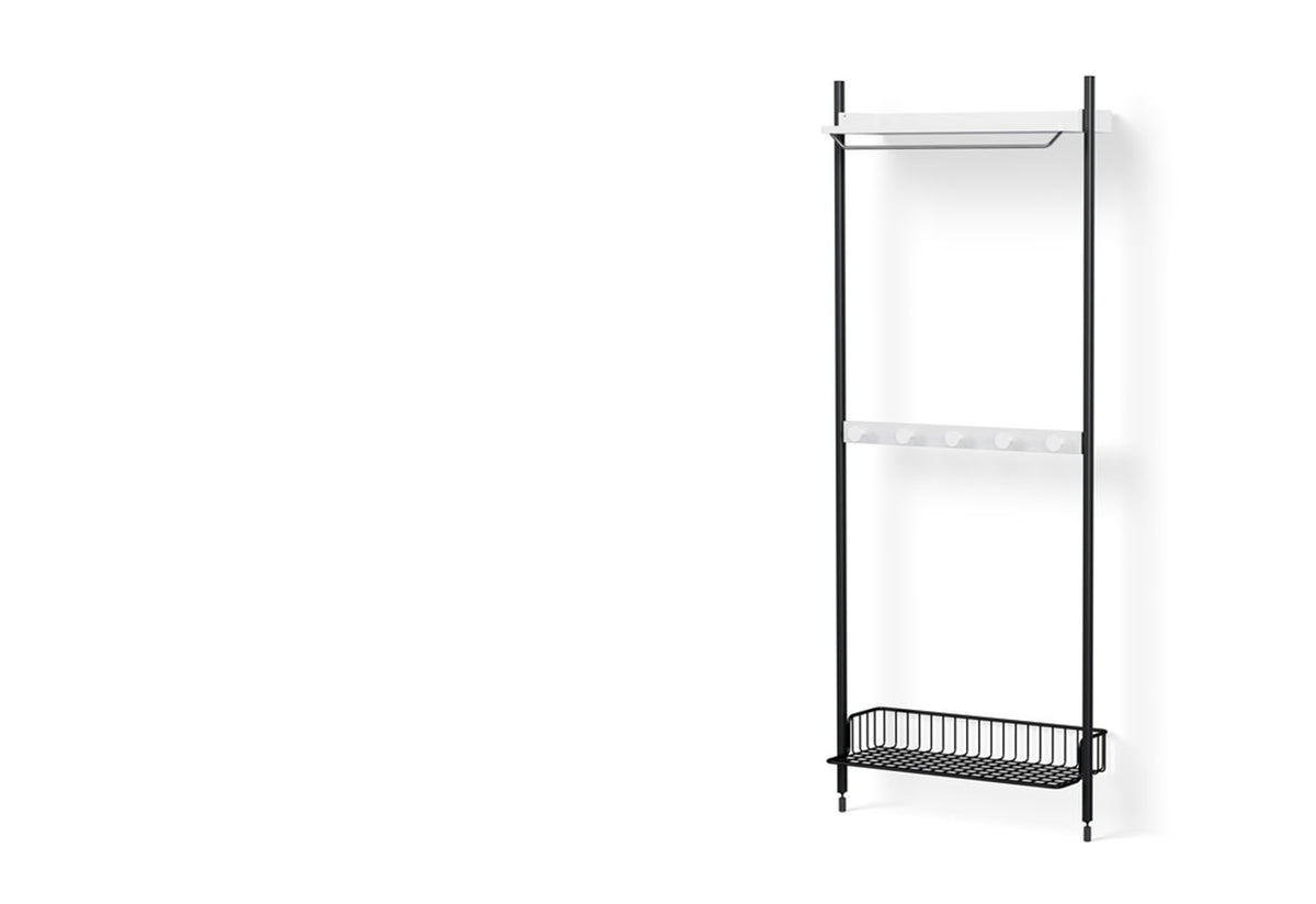 Pier Shelving System, Combination 1041 - 1 Column, Ronan and erwan bouroullec, Hay