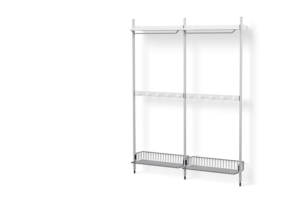 Pier Shelving System, Combination 10442 - 2 Columns, Ronan and erwan bouroullec, Hay