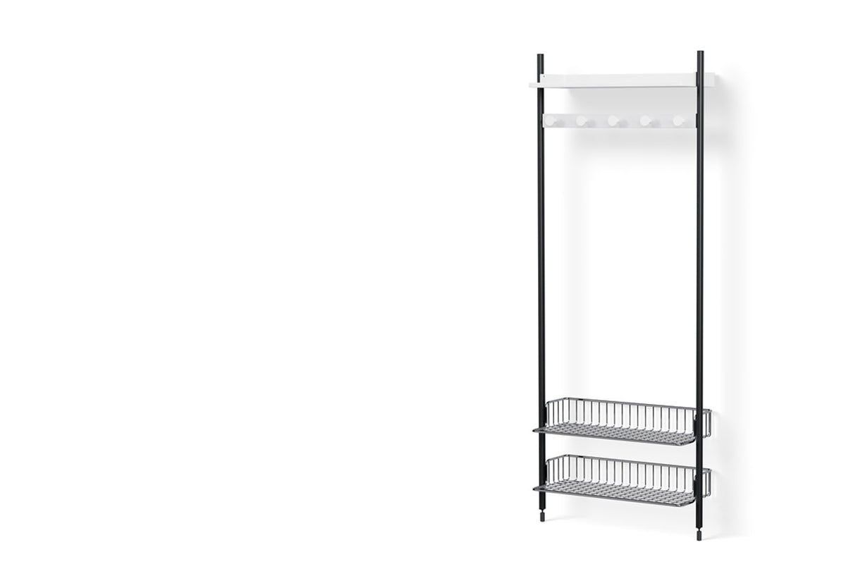 Pier Shelving System, Combination 1051 - 1 Column, Ronan and erwan bouroullec, Hay