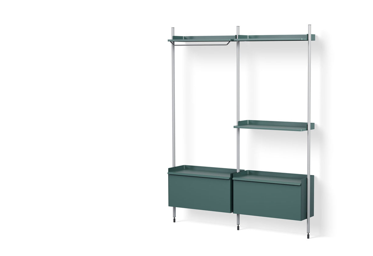 Pier Shelving System, Combination 1072 - 2 Columns, Ronan and erwan bouroullec, Hay