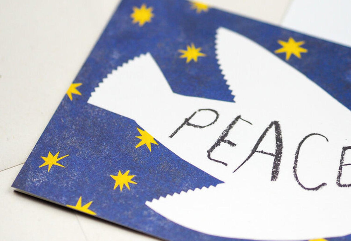 Peace Dove Card, Hadley paper goods