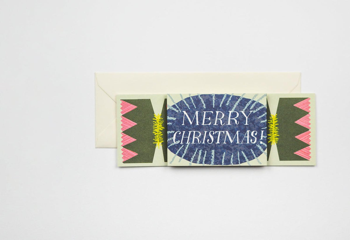 Christmas Cracker Diamond Card, Hadley paper goods