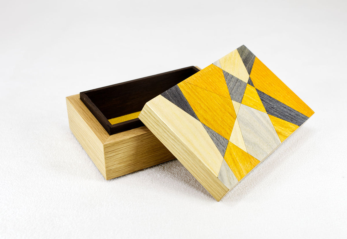 Cubist Tray Box, Kevin stamper