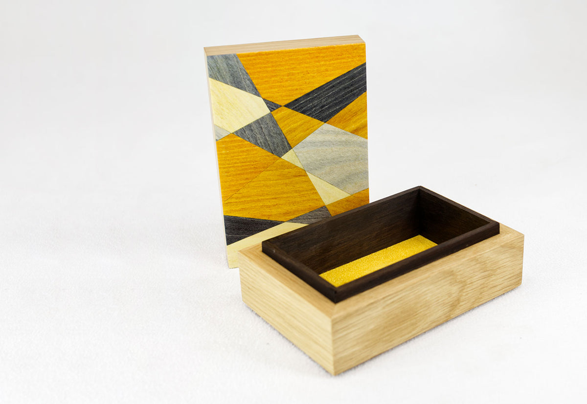 Cubist Tray Box, Kevin stamper