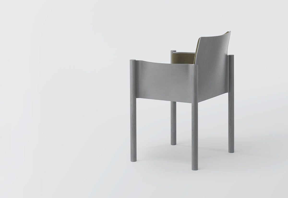 Kawara Armchair, upholstered, Ronan and erwan bouroullec, Koyori