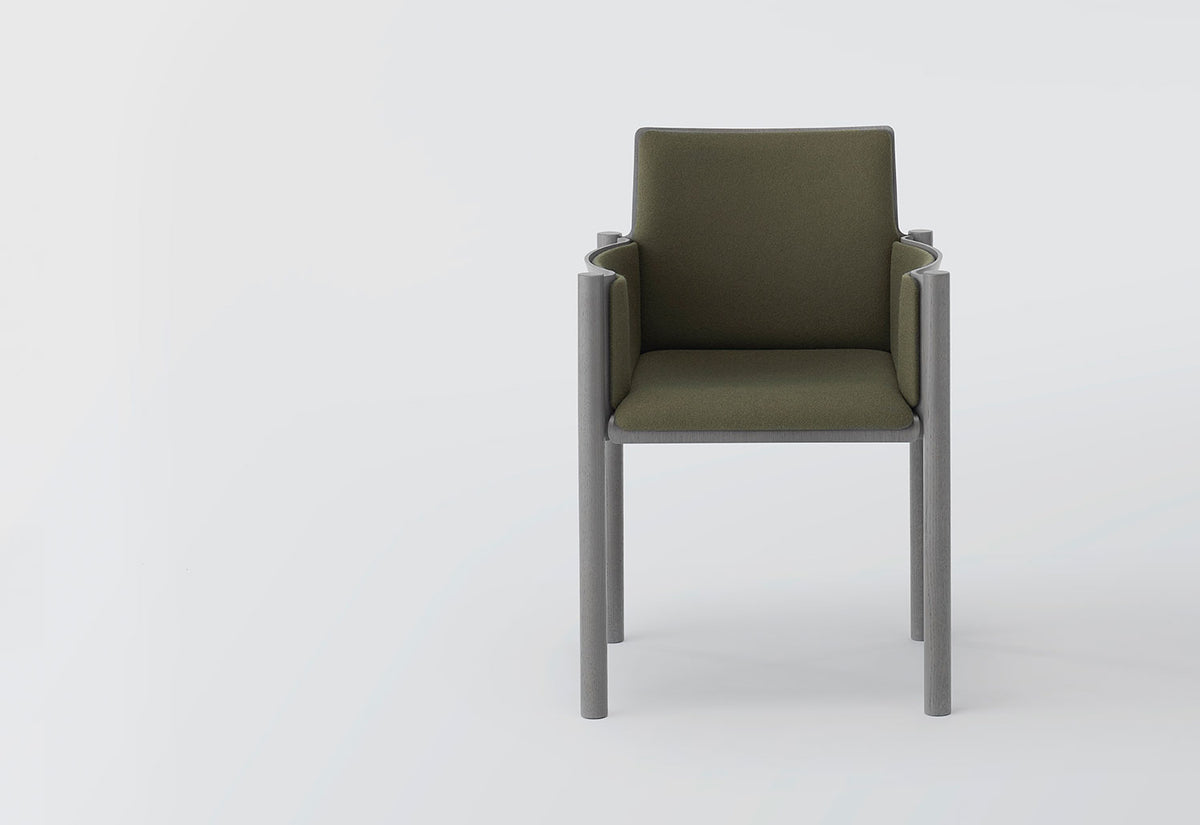 Kawara Armchair | Upholstered, Ronan and erwan bouroullec, Koyori