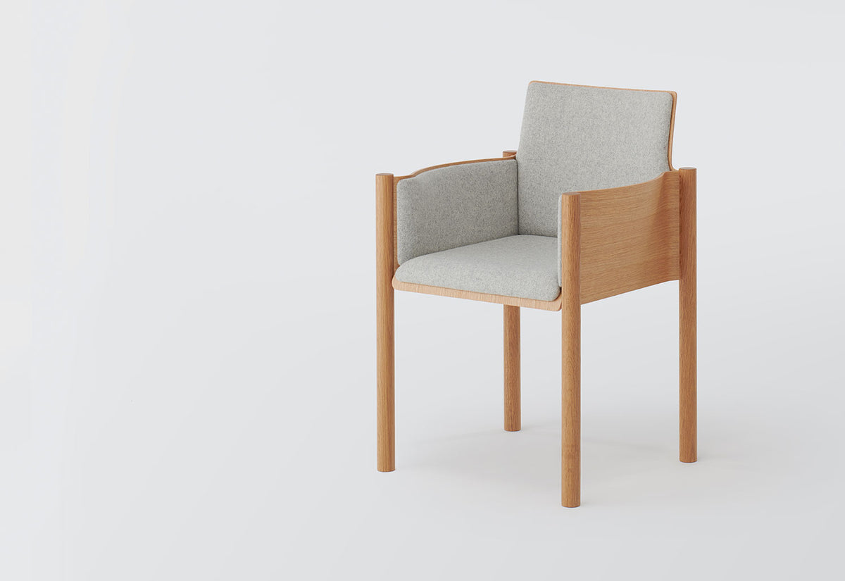 Kawara Armchair | Upholstered, Ronan and erwan bouroullec, Koyori