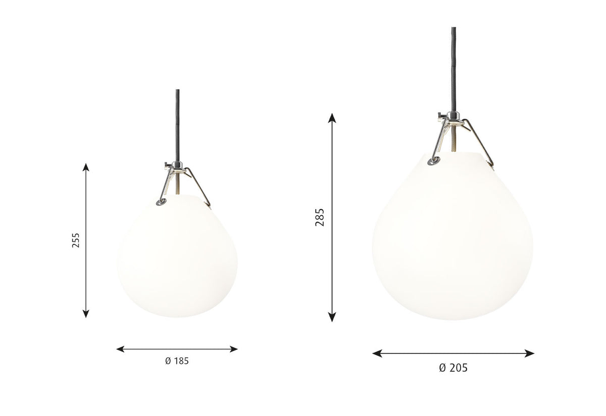 Moser Pendant, Anu moser, Louis poulsen