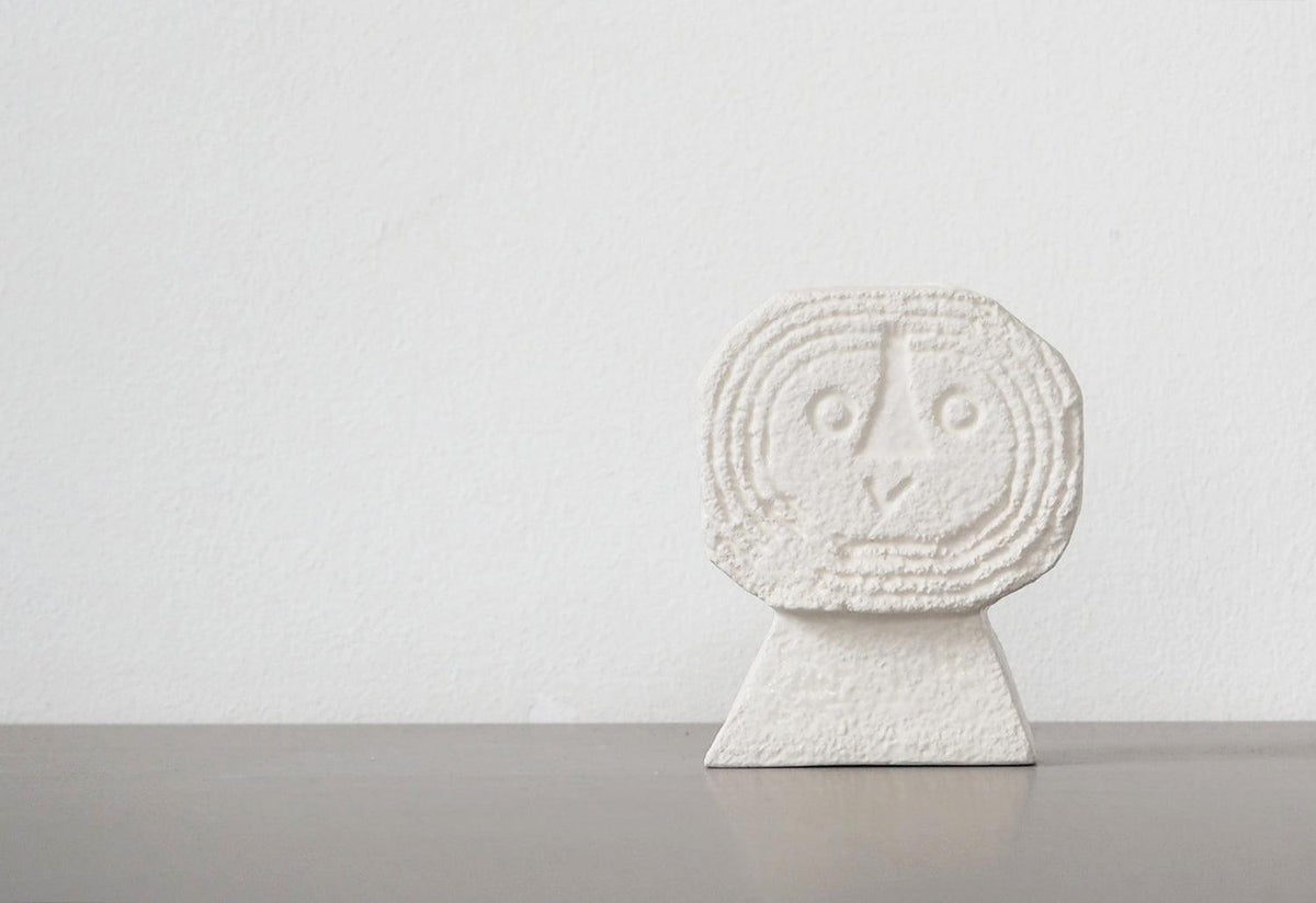 Lion ceramic head, Peter slight