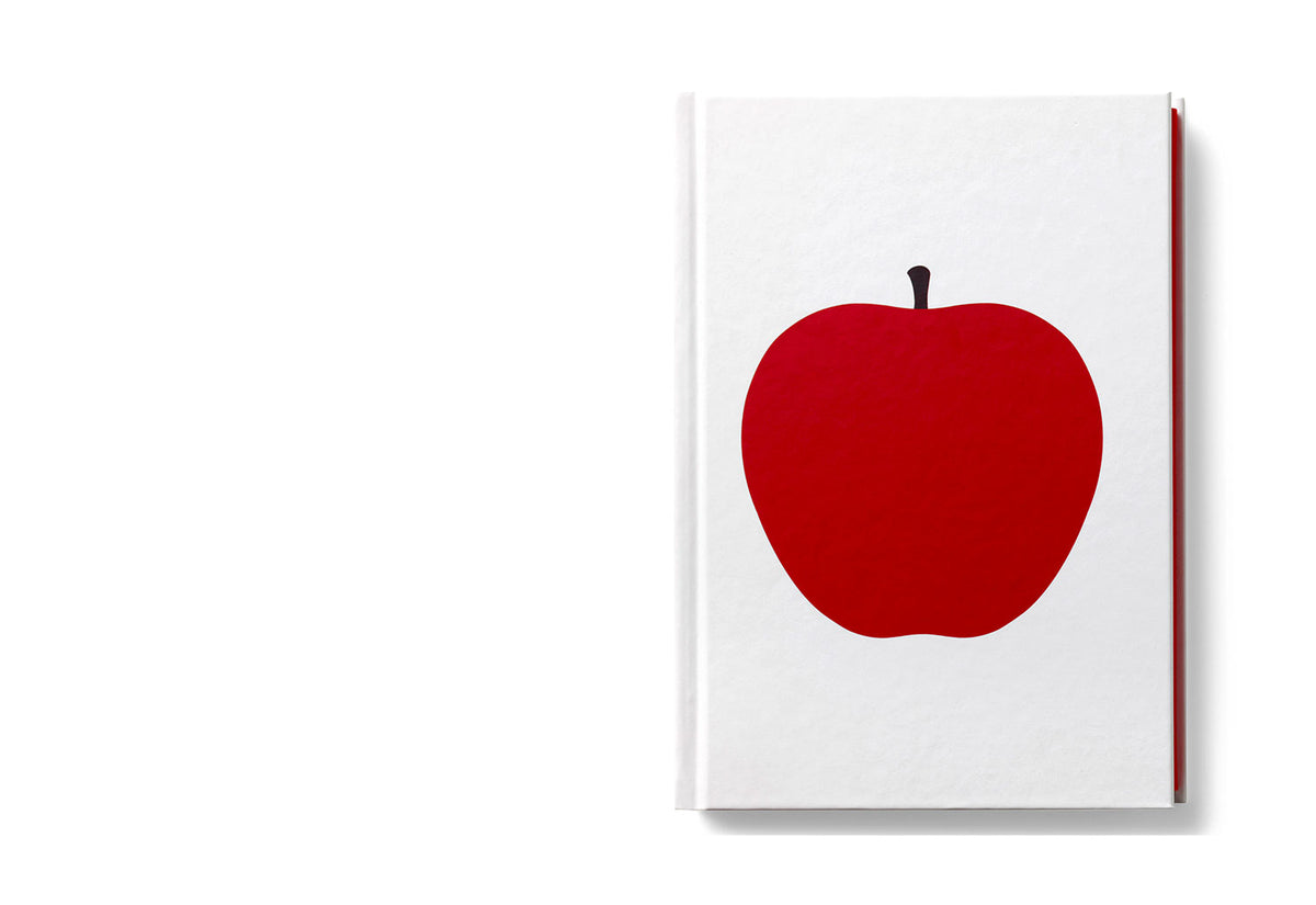 Hardcover Apple Notebook, Enzo mari