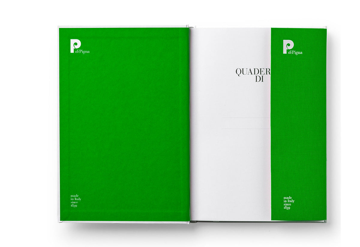 Hardcover Pear Notebook, Enzo mari