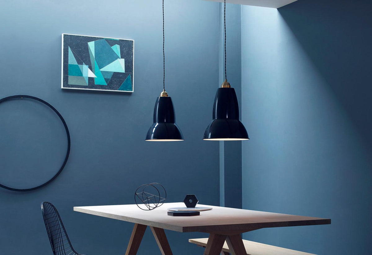 1227 Brass Maxi Pendant, George carwardine, Anglepoise