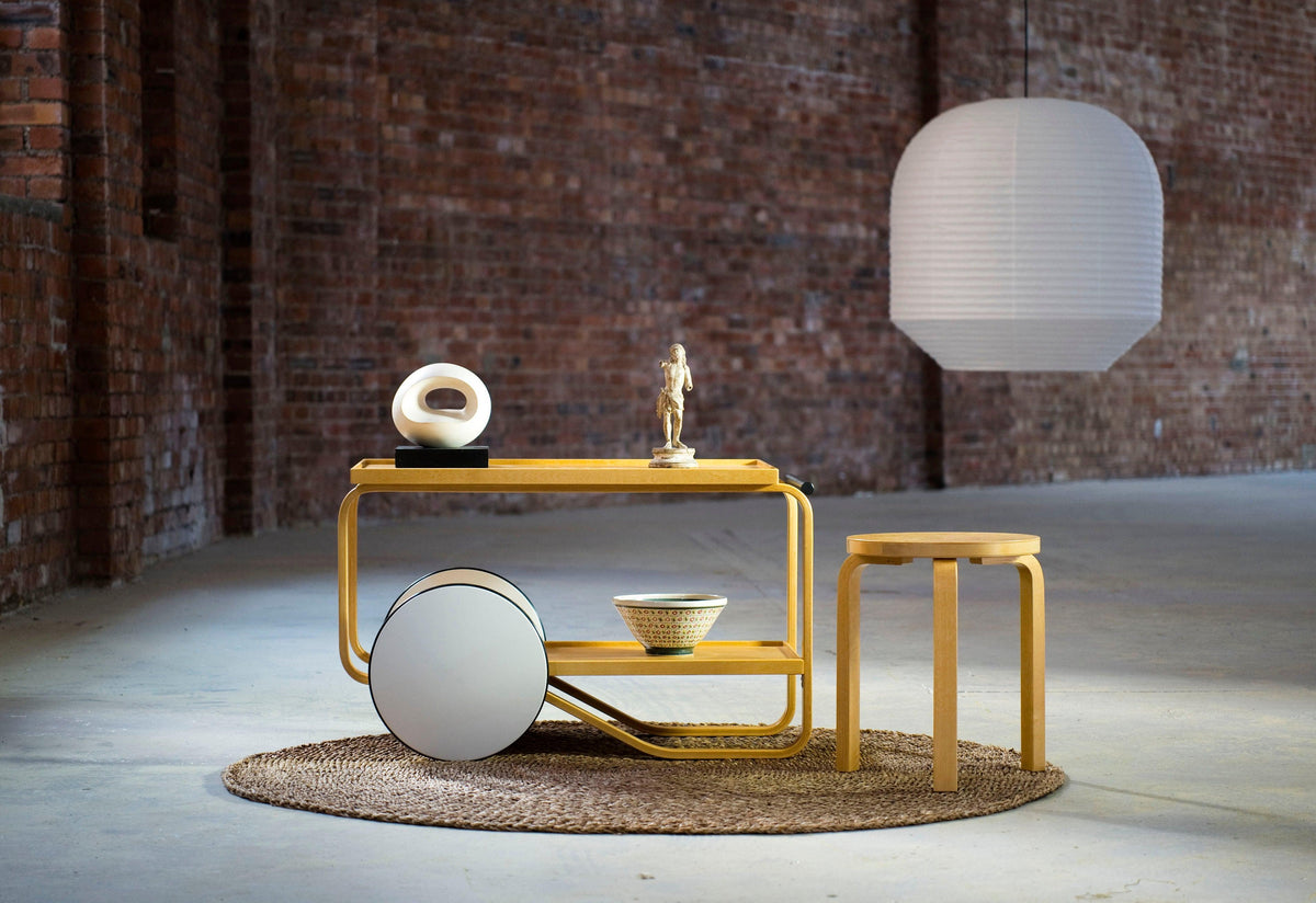 Stool 60 Karelian Birch | Special Edition, Alvar aalto, Artek