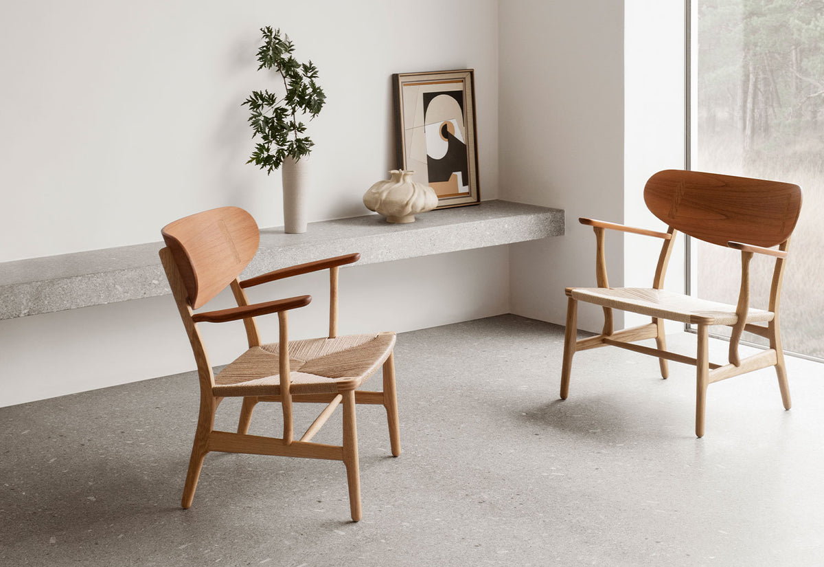CH22 Lounge Chair, Hans wegner, Carl hansen and son