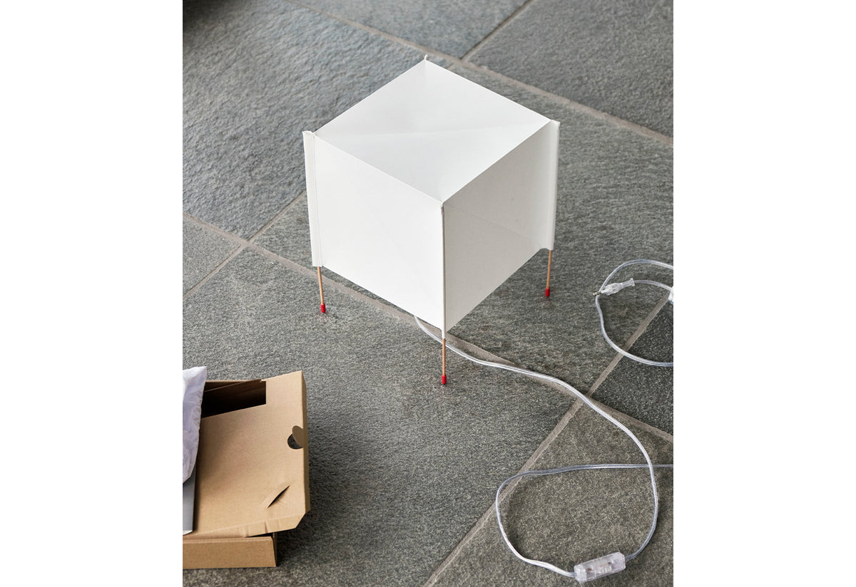 Paper Cube Table Lamp, Bertjan pot, Hay