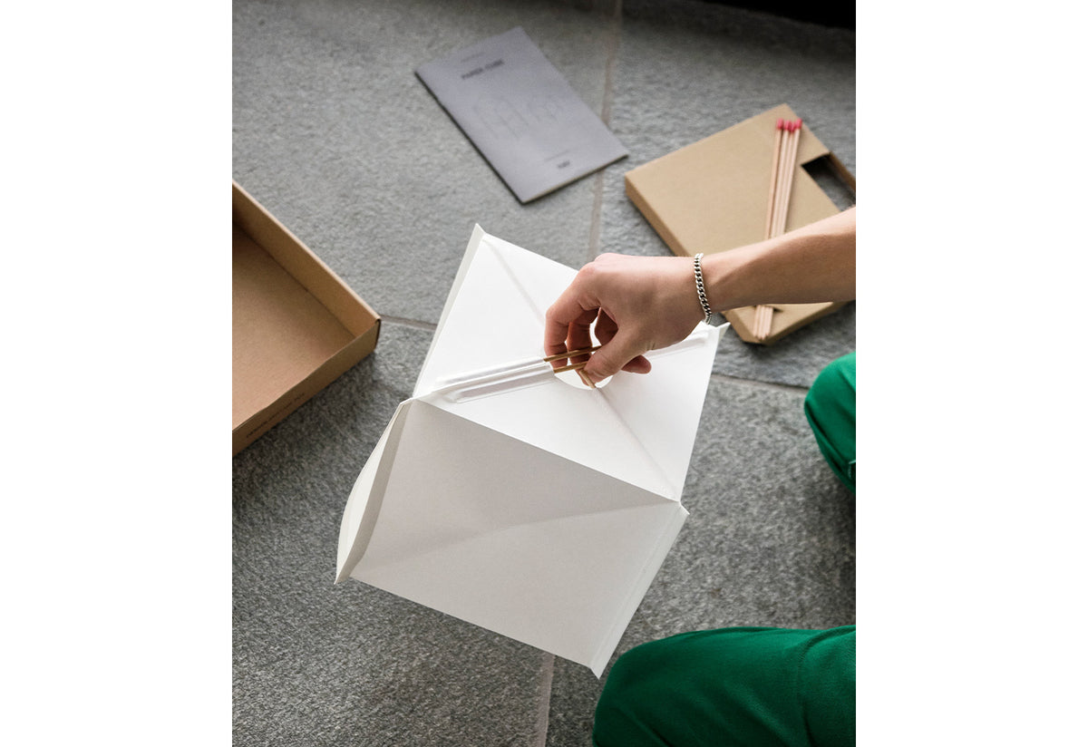 Paper Cube Table Lamp, Bertjan pot, Hay